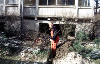 Mitarbeiter/Erd-Kabel-Netzes